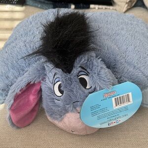 Disney Eeyore Blue Plush Pillow